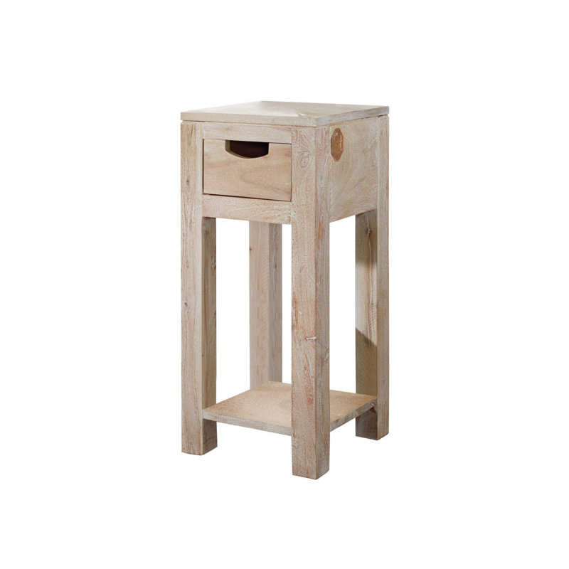 Nature Solid Wood End Table