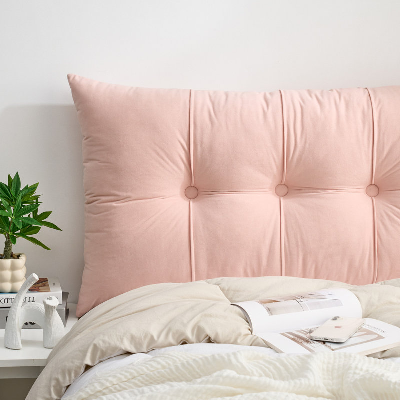 Tête de lit simple très moelleuse Rainha, Rose du dimanche