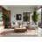 Soft Plush Feliz Easter Modern & Contemporary Abstract Area Rug in Beige – LightBrown Binding-950811117