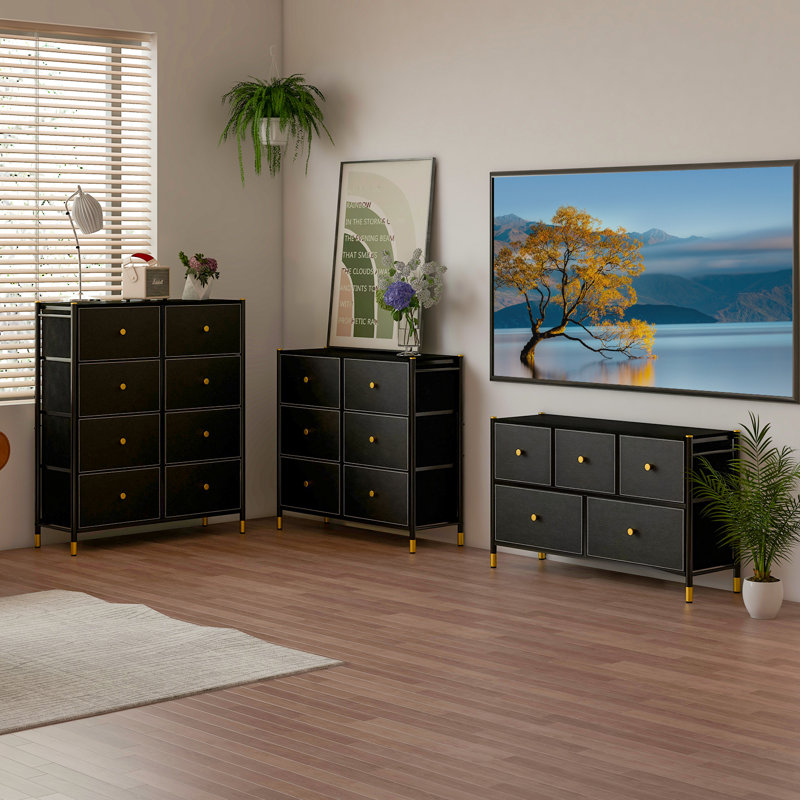 Commode 6 tiroirs Bernitha