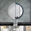 Huldar Glass Flat Wall Mirror