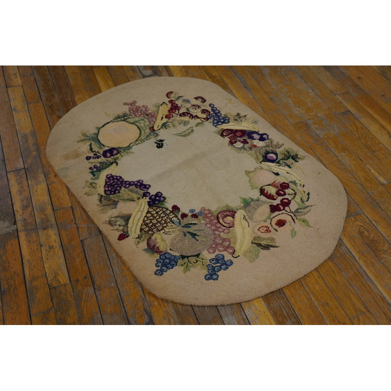 Tapis ivoire antique antique