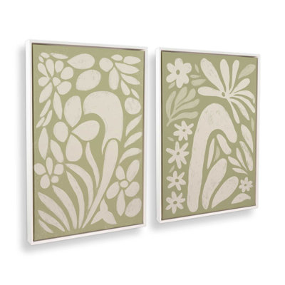 Ensemble de 2 impressions «Whimsy in Bloom»