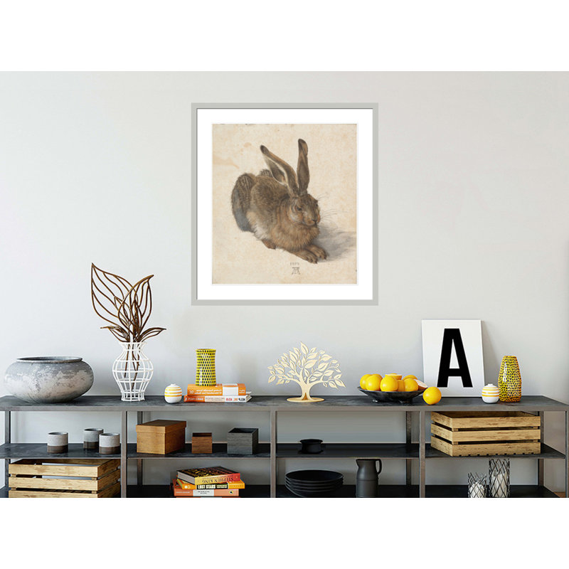 «Young Hare» par Albrecht Dürer, impression giclée sur cadre, 36.26" H x 33.5" W