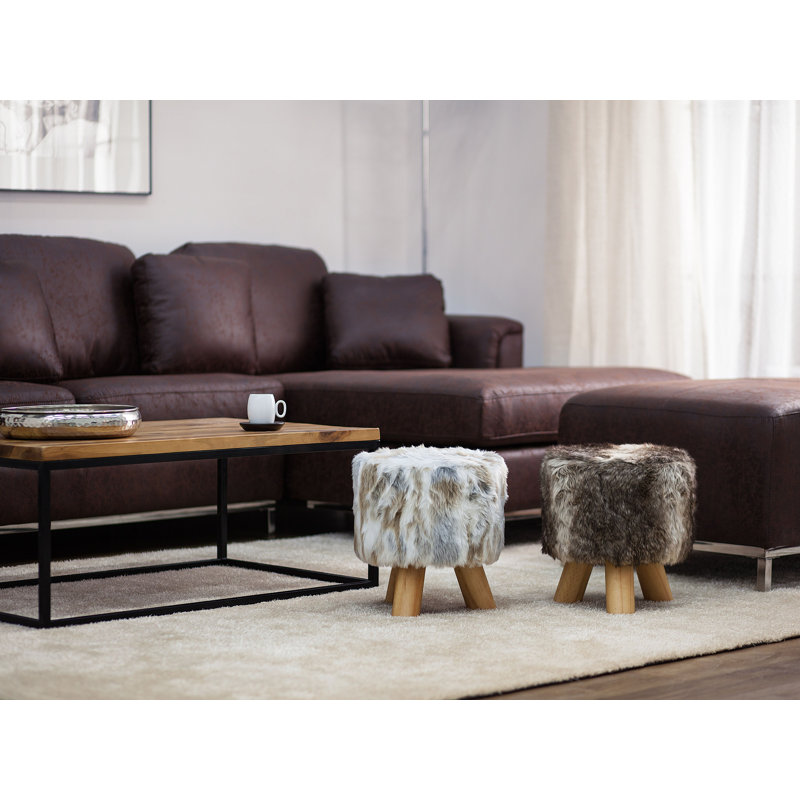 Spain 3 - Piece Living Room Set, Brown