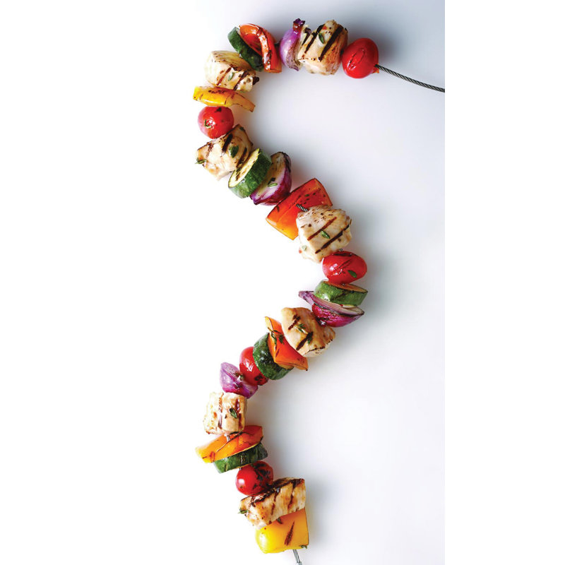 Kebabs brochettes et shish flexible