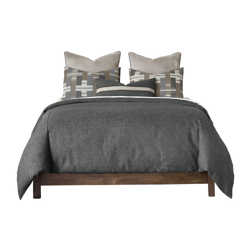 Ensemble de lit Enoch, Housse de couette simple et 3 pièces supplémenta