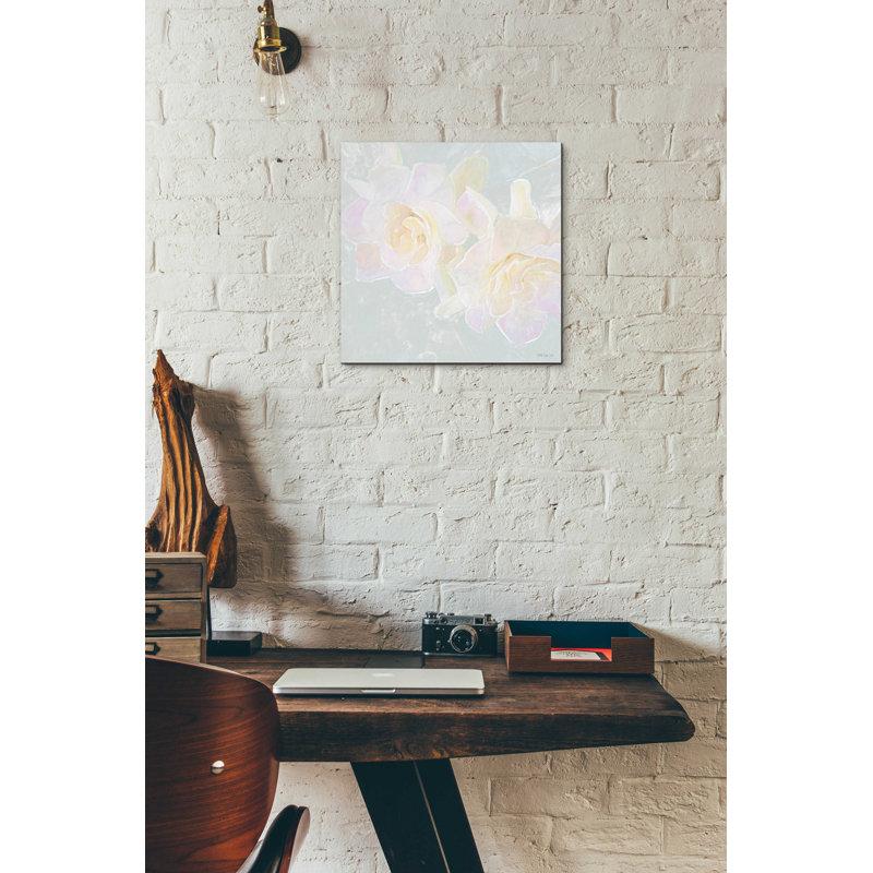 «Rose Bouquet 1» par Stellar Design Studio, art mural en verre acrylique, H 12 po x l 12 po x P 0,13 po