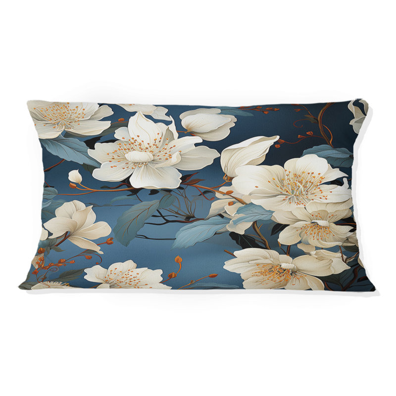 Floral Throw Pillow