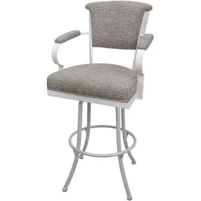 Tabouret pivotant en métal Bethel