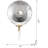17x8.5x27" Maria Wall-Mounted Makeup Mirror