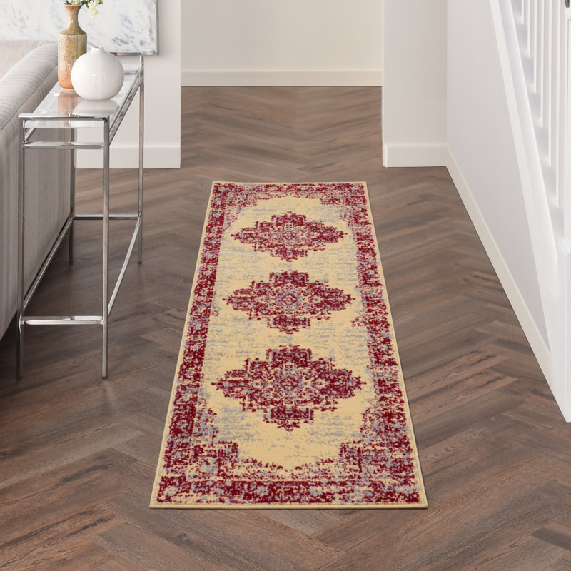 Skender Oriental Indoor Rug, Runner 2'3" x 7'6"