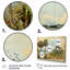 Bord de mer, art mural sur toile, décor de collage rétro de la Floride - collage de palmiers de la Floride rétro et plage IV-93340746