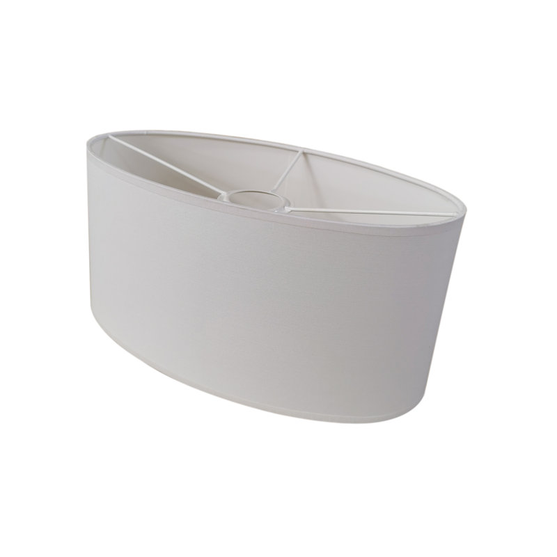 Maia 1 - Light White Cylinder Pendant, White, 28cm H x 45cm W x 22cm D