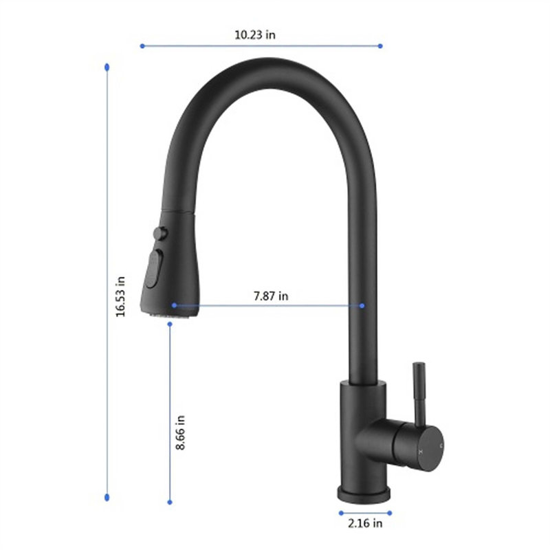 Red Cloud Pull Down Kitchen Faucet