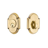 #8 Single Cylinder Deadbolt For 1-3/8" To 2-1/8" Door Polished Chrome Finish