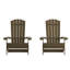 Chaise Adirondack pliante en résine Balasi-759643992