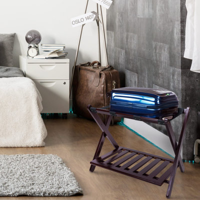 Porte-bagages avec tablette, espresso