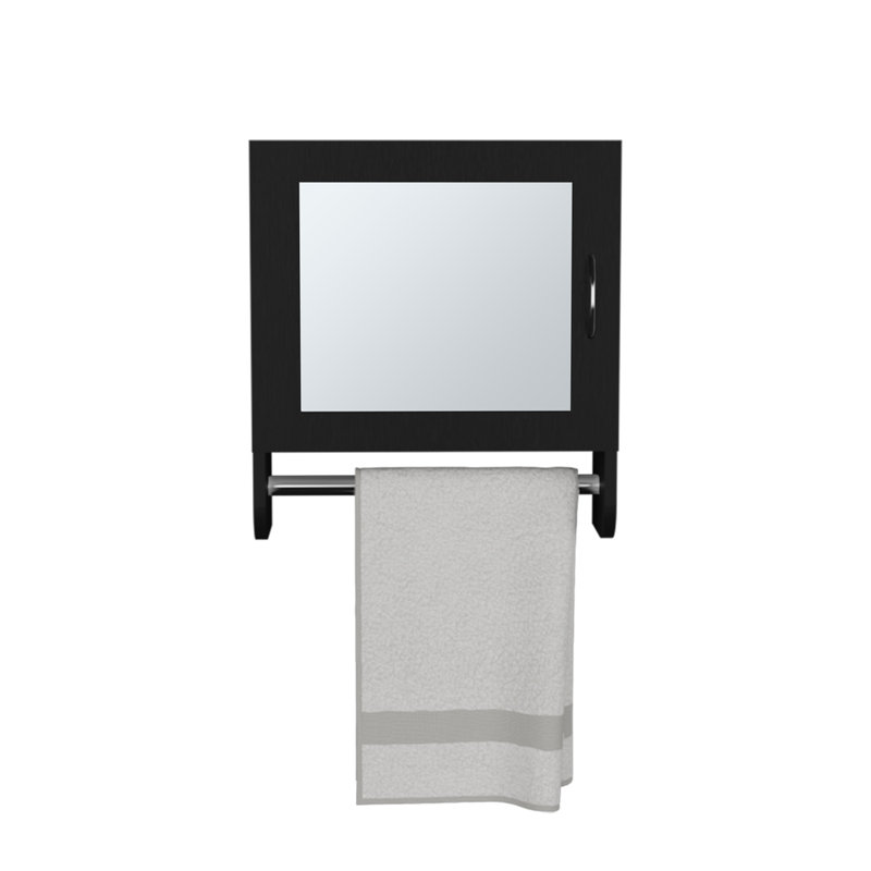 Medicine Cabinet Sherlyn, Bathroom, Matte Black