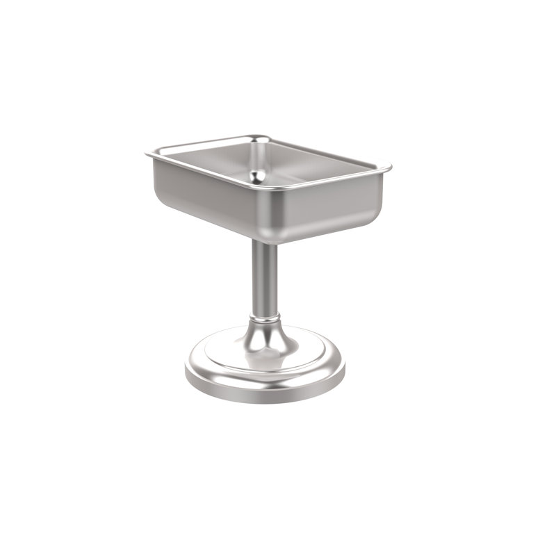 Plat à savon Gober, Chrome satiné