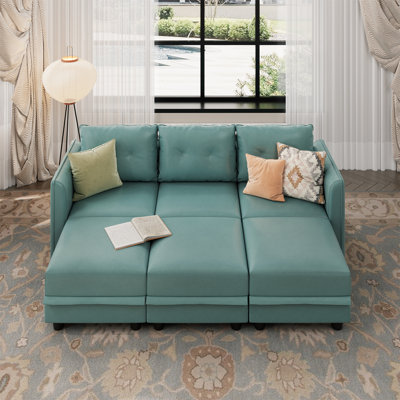 Zendajas 85'' Upholstered Sleeper Sofa