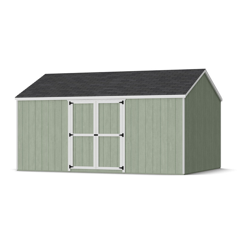 Value Gable Shed With Side Entry, 106.5'' H x 144'' W x 192'' D, Yes