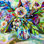 «It Warms My Heart Crop» par Jeanette Vertentes - peinture sur toile tendue