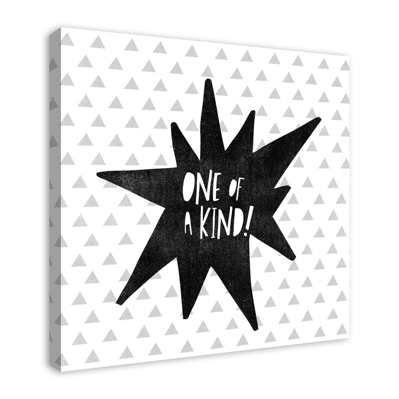 Art encadré "one of a kind" Mancia, H 30 po x l 30 po x P 1,25 po, Toile tendue