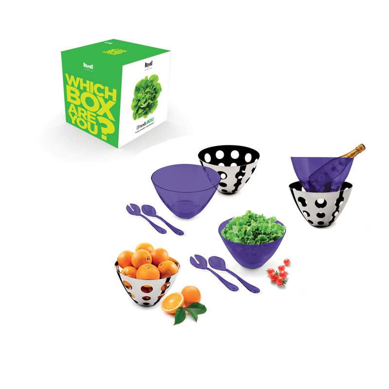 Bol à fruits en polycarbonate MEPRA, Améthyste