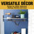 Rustic Pipe Wardrobe Rack Kit with Wood Shelf-1842340766-1842340761