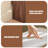 Black Walnut Upholstered Bench-109304889