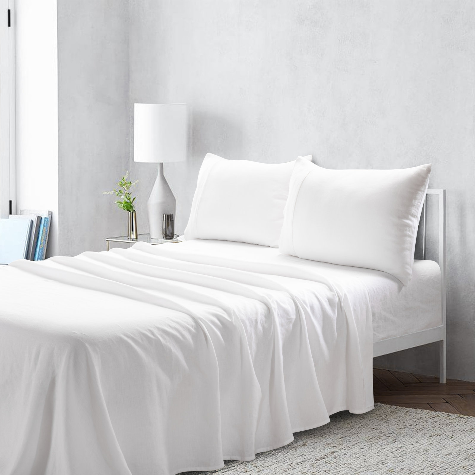 Hemp Sheet Set, King Sheet Set + 1 Fitted Sheet + 2 Pillowcases