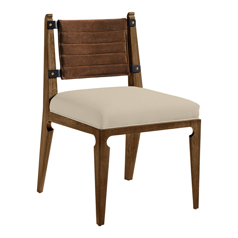 Thom Filicia Home Gifford Side Chair, Tuck Linen, Navajo