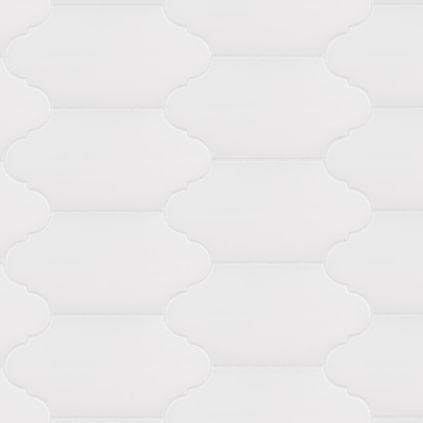 Textile Provenzal 6" x 13" Porcelain Patterned Wall & Floor Tile
