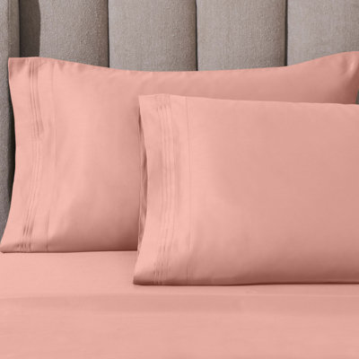 Arling 1000 Thread Count Luxury Certified Egyptian Cotton 2 Piece Sateen Pillowcase