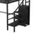 Twin Size Loft Bed With Stairs-987432605