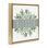 "Blessed Cottage Florals", art mural sur toile flottante par Leslie Trimbach