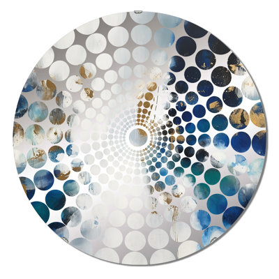 Arlander - Miroir décoratif à cercles concentriques