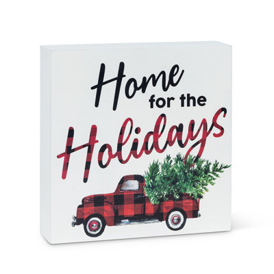 Plaque pour camion «Home for the Holiday» Buffalo