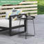 Table d'appoint en fer Ellin