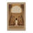 Soft Plush Beecher Abu Simbel Temples Classic Oriental Area Rug in Brown – Beige Binding-1315942442