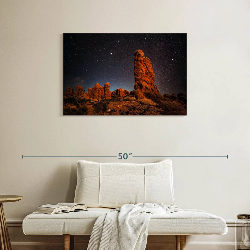 Alvord étoiles sur le jardin d'Eden, H 24 po x l 36 po