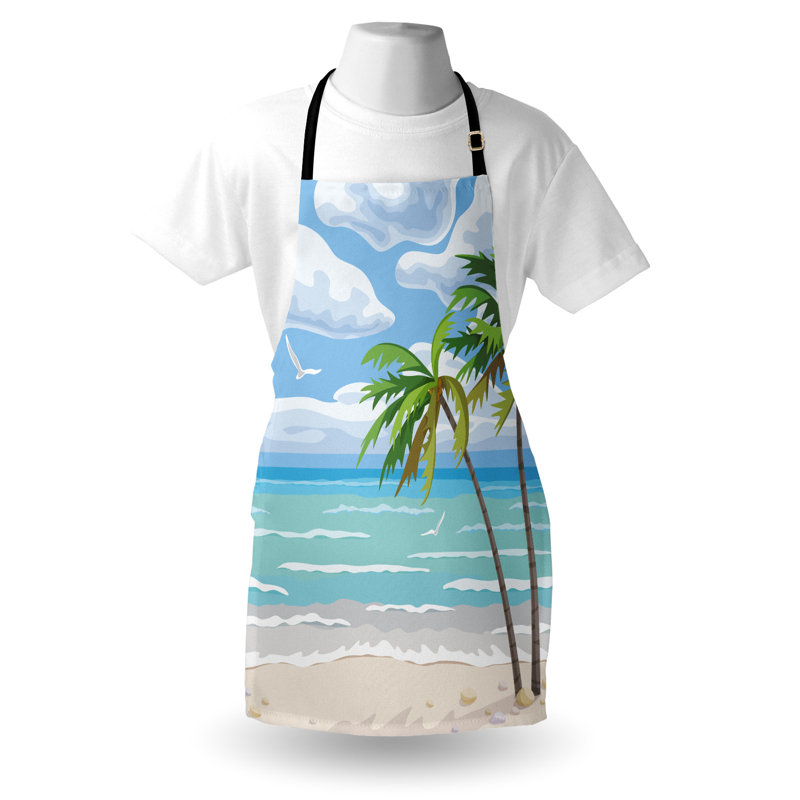 Multicolore tablier de plage East Urban Home