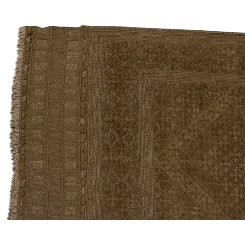 Hand Knotted Wool Moroccan Area Rug