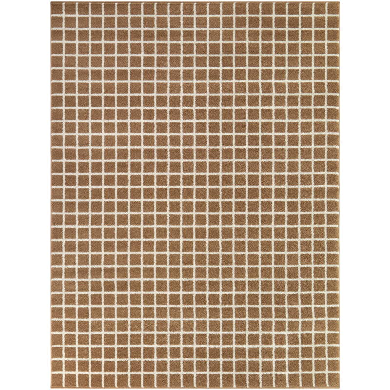 Tapis brun Davey, Rectangle 5 pi 3 po x 7 pi