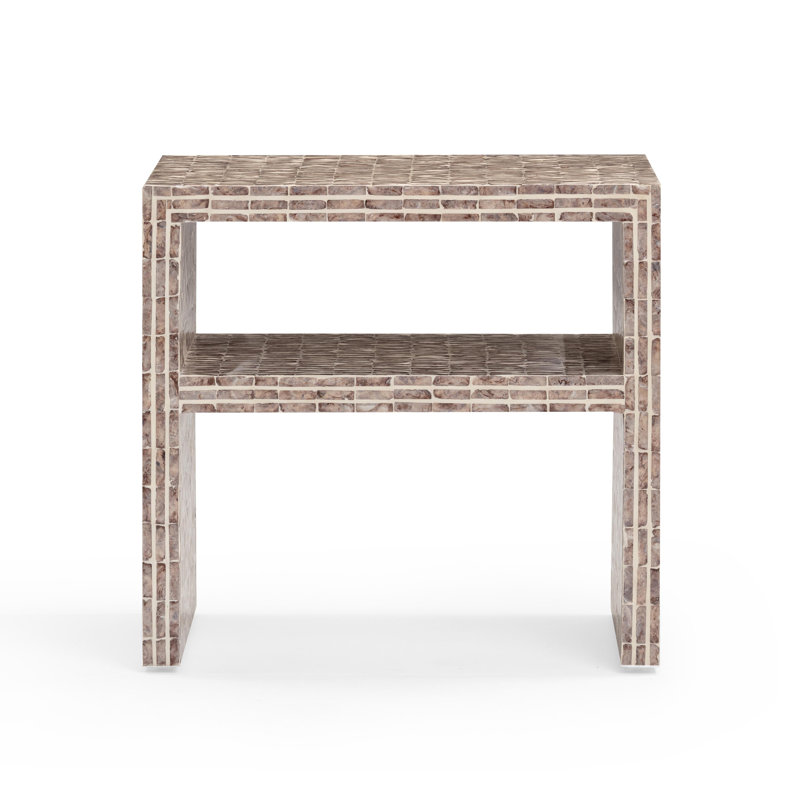 Table de chevet Derry Lavender, Mauve