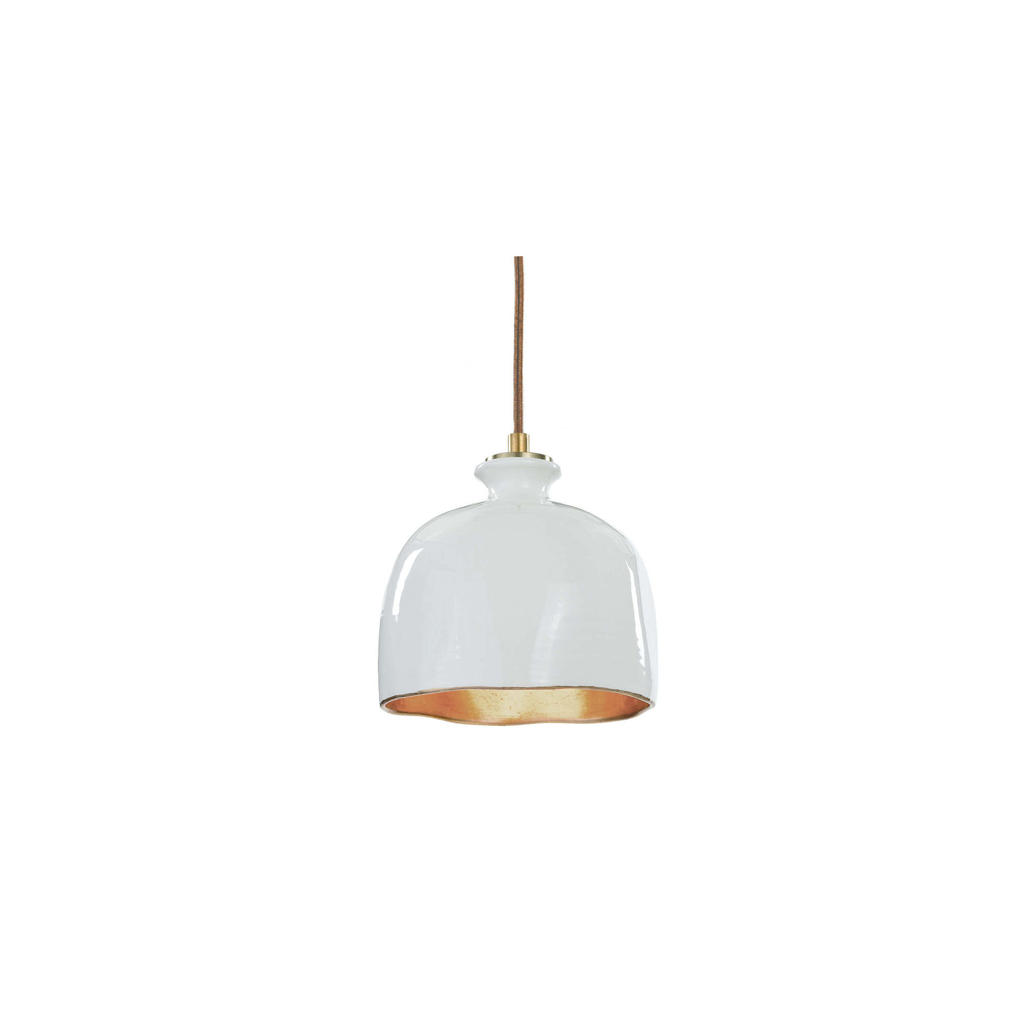 Bianca Single Light Ceramic Dimmable Pendant