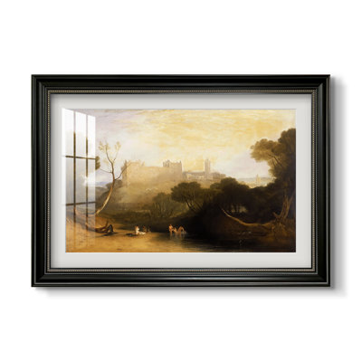 Palais de Linlithgow, vers 1807 - J.M.W. Turner - Estampe encadrée sur mesure