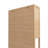 72" Tall Double-Door Bamboo High-Capacity Storage Cabinet