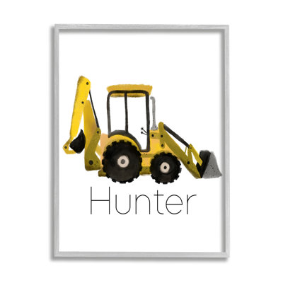 Art mural personnalisé Boy's Minimal Construction cmw-088